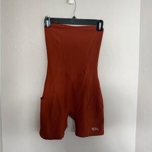 Active By Teal Sweetheart Bodysuit Small NWT